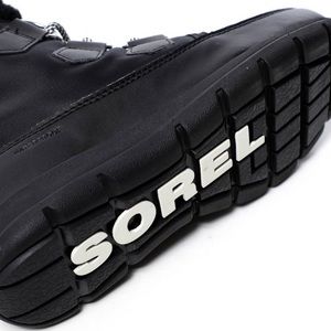 Black Sorel Boots -  Explorer Carnival (waterproof) - women’s size 8